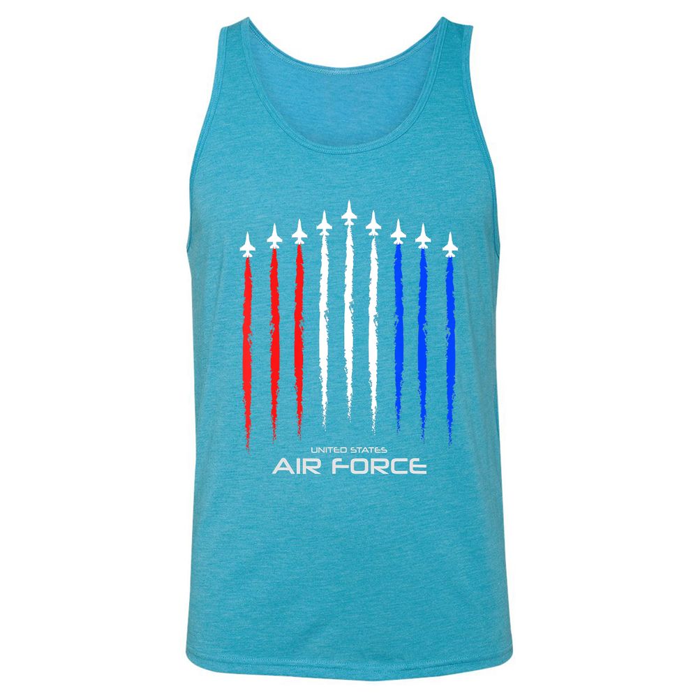 Unisex Jersey Tank - BYNQK4TN - Aqua Triblend - 3