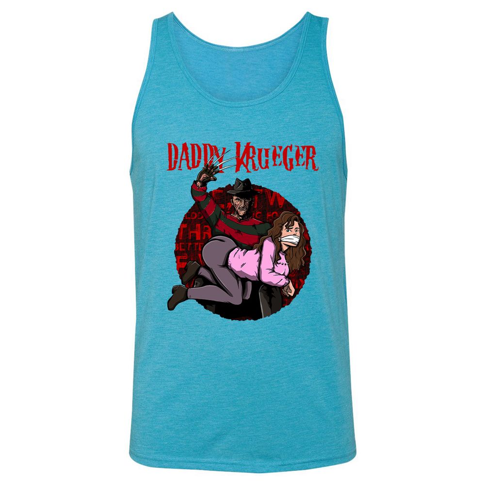 Unisex Jersey Tank - SNLN54YS - Aqua Triblend - 3