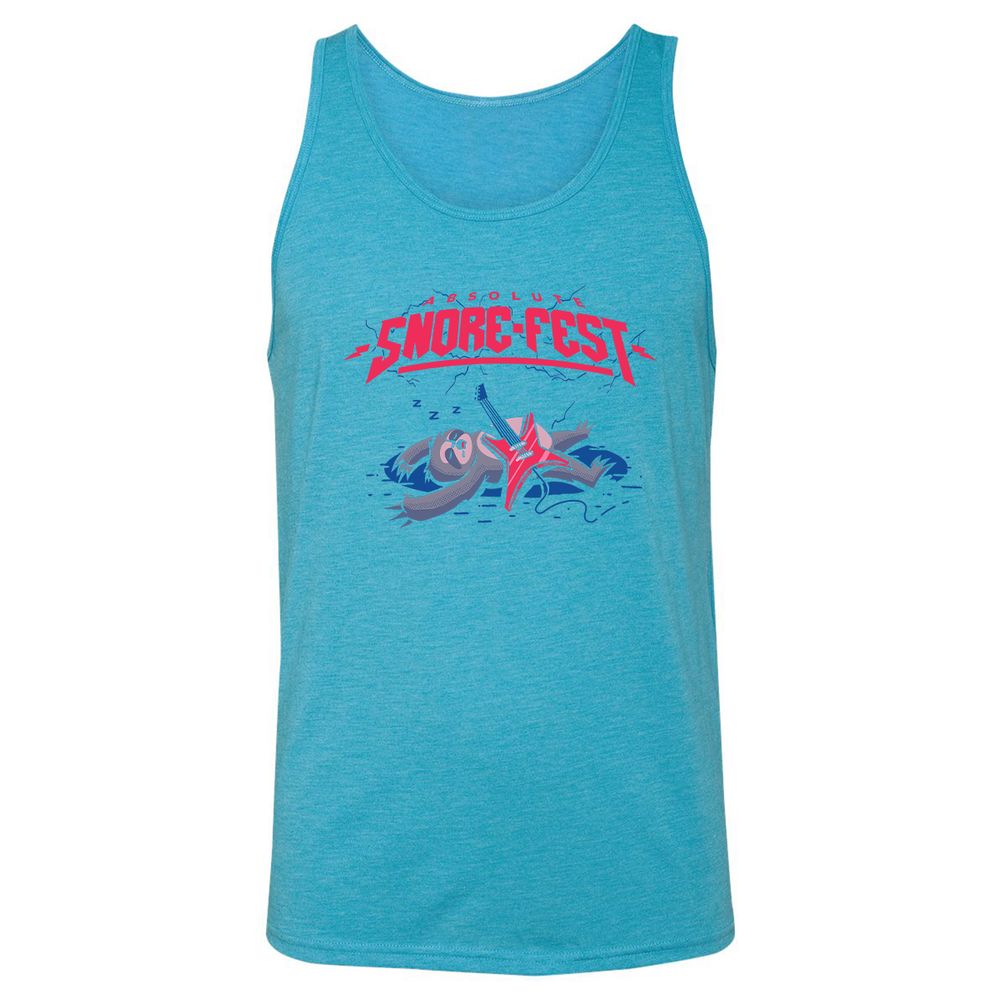Unisex Jersey Tank - NPEXJRKG - Aqua Triblend - 3