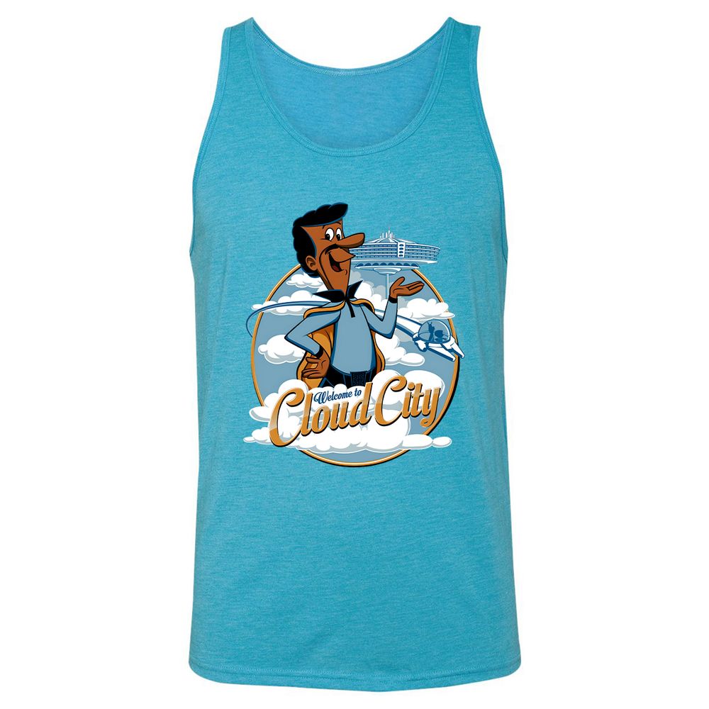 Unisex Jersey Tank - 174BN1BS - Aqua Triblend - 3