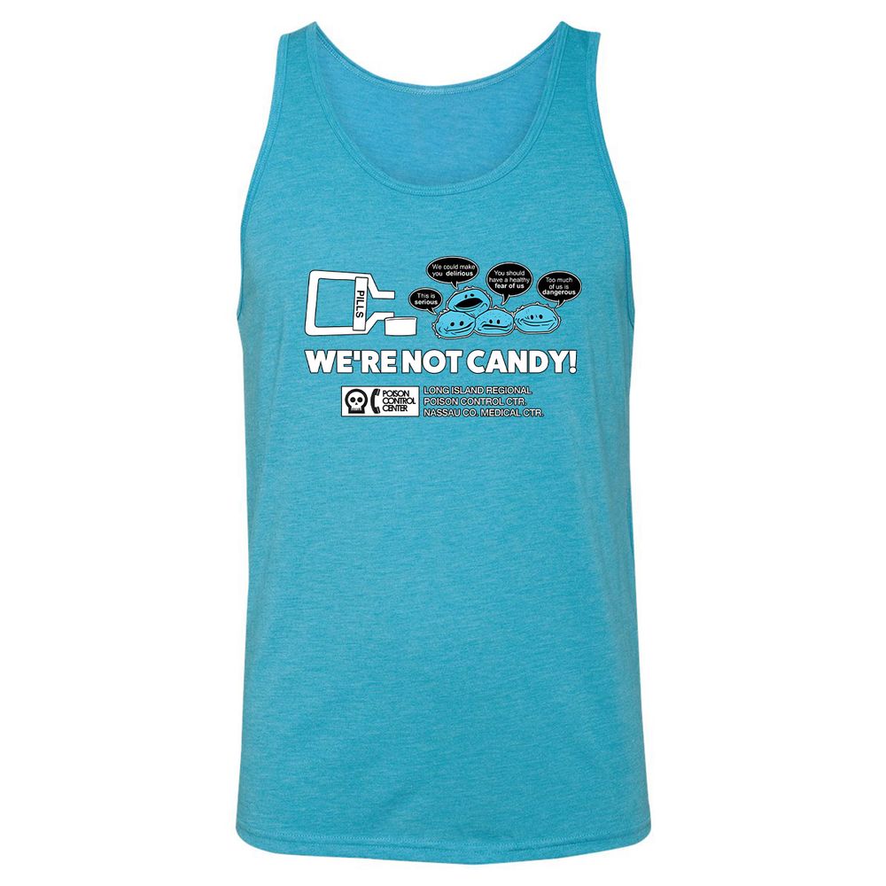 Unisex Jersey Tank - 3QB7FAUU - Aqua Triblend - 3