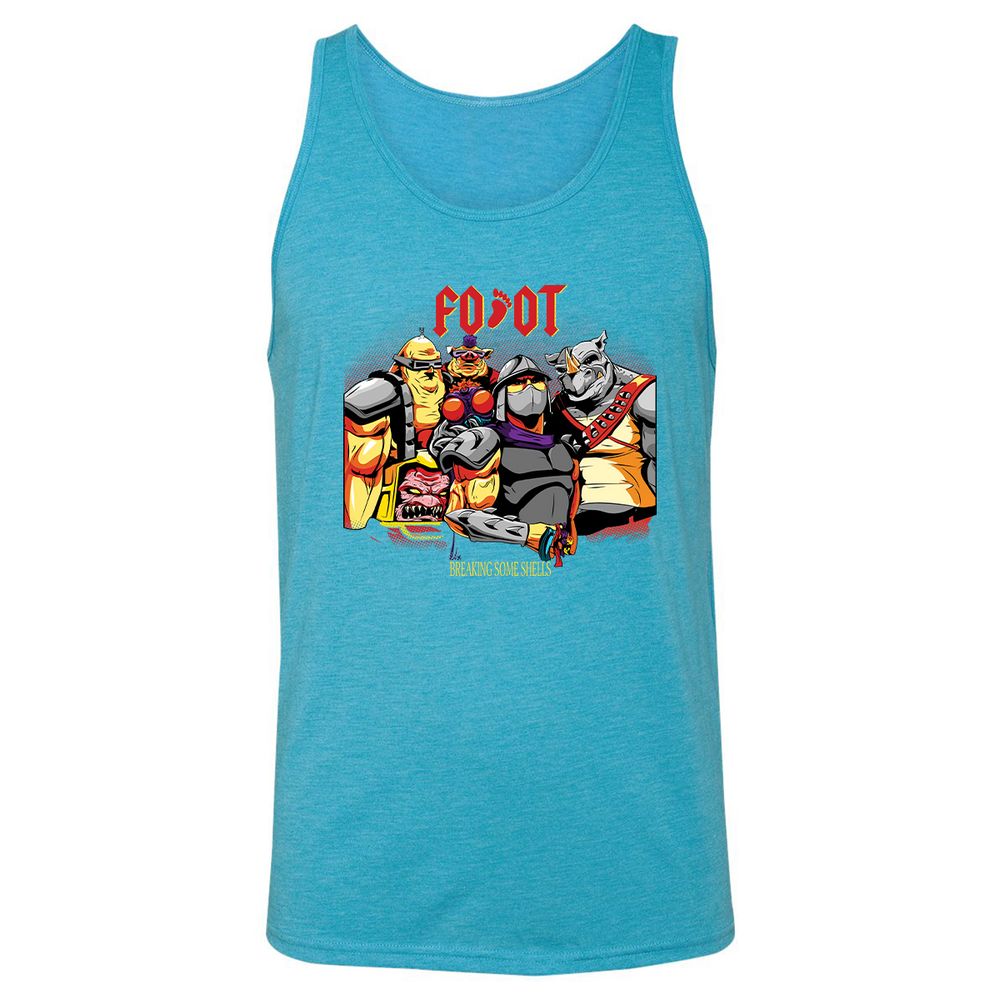 Unisex Jersey Tank - Q6M75Y9L - Aqua Triblend - 3