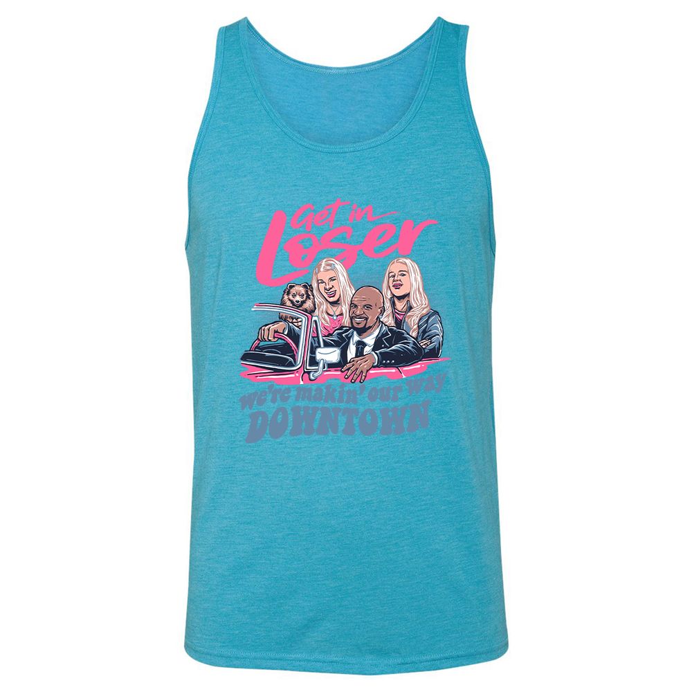 Unisex Jersey Tank - SV11UXMP - Aqua Triblend - 3