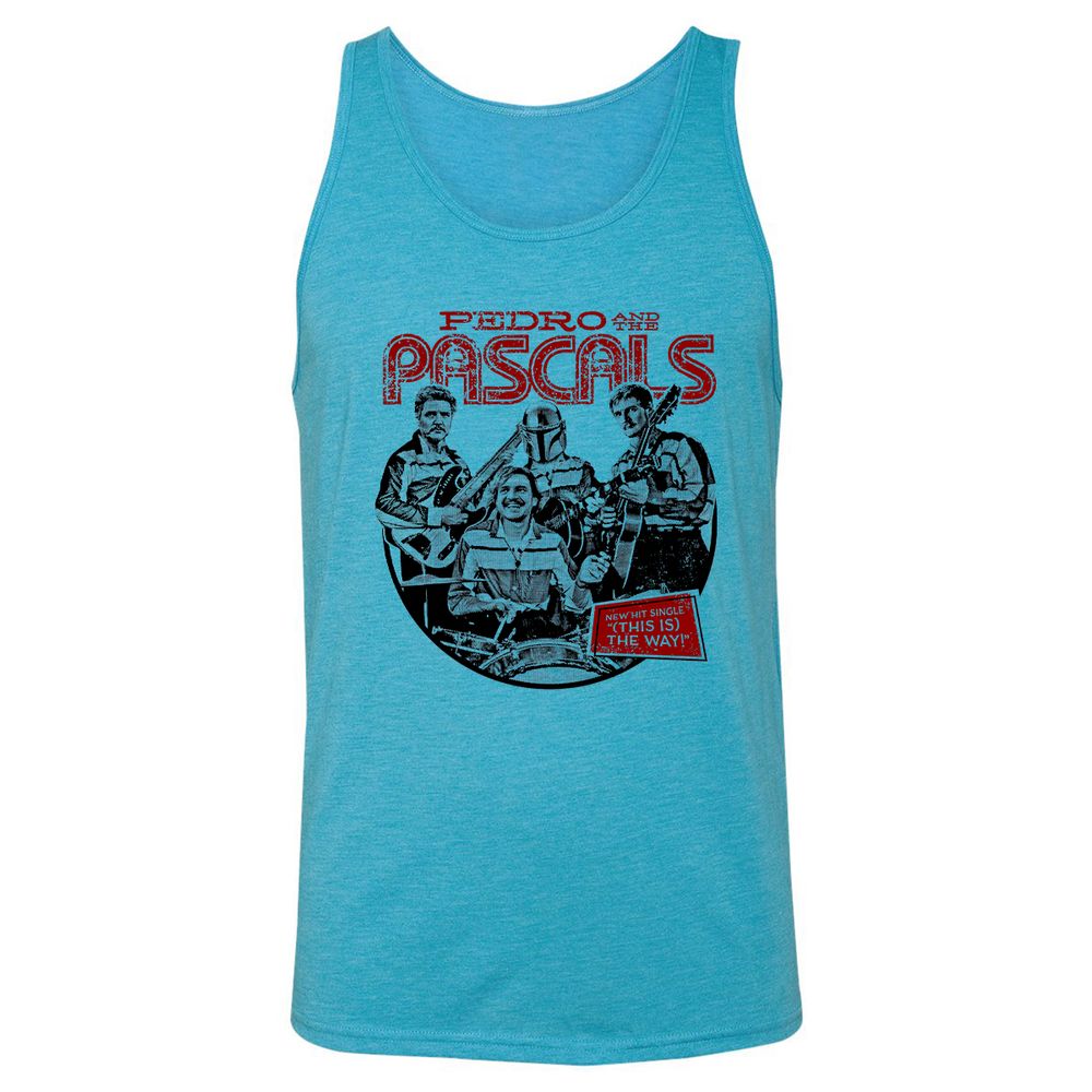 Unisex Jersey Tank - WFBDC5EC - Aqua Triblend - 3