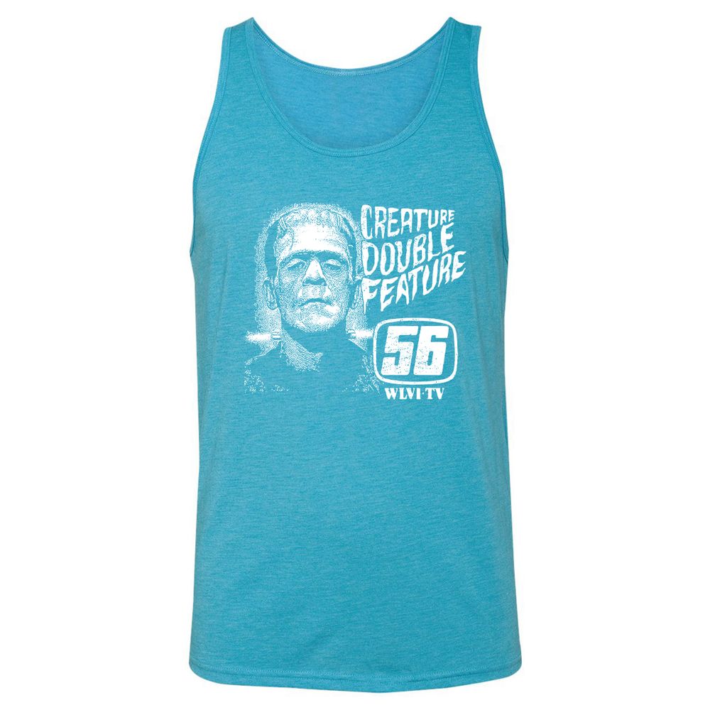 Unisex Jersey Tank - MXWQ24D6 - Aqua Triblend - 3