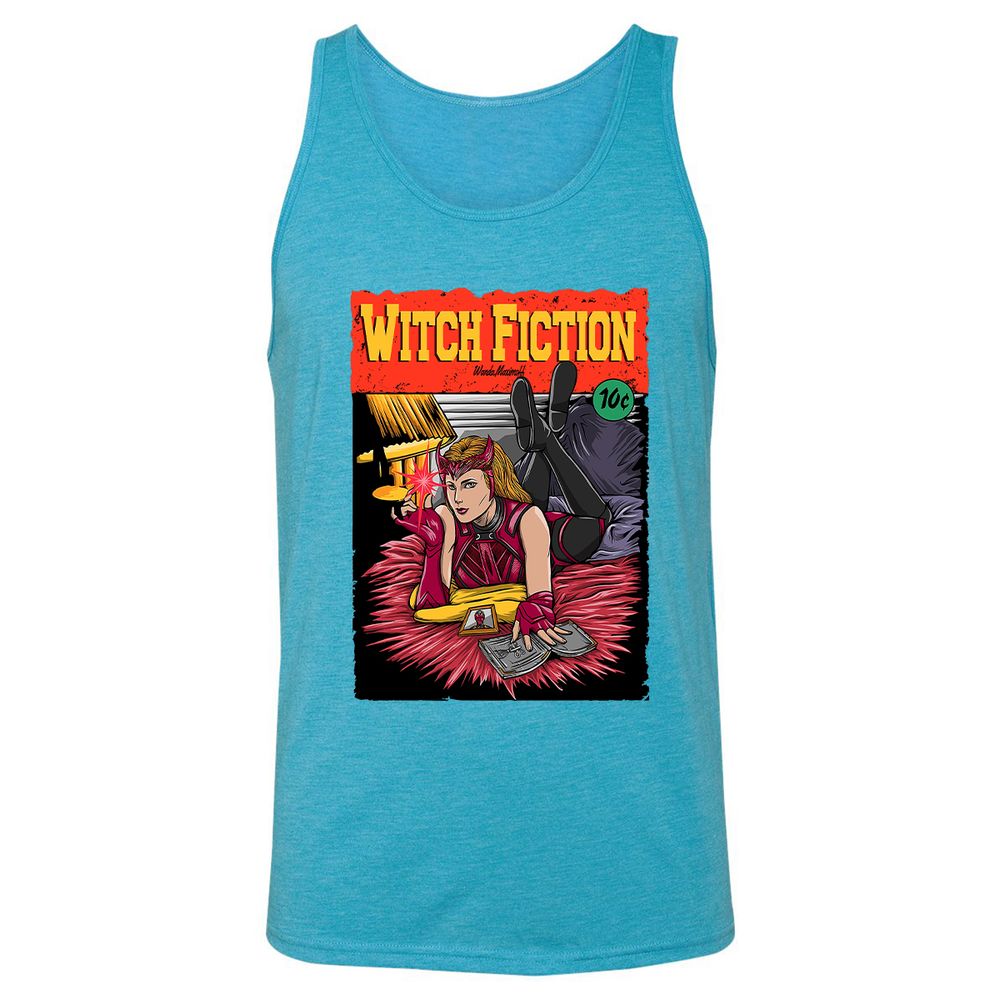 Unisex Jersey Tank - P9A9DY87 - Aqua Triblend - 3