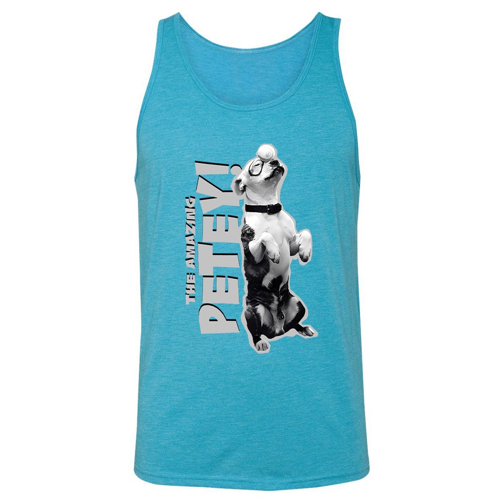 Unisex Jersey Tank - DQGFVUWY - Aqua Triblend - 3