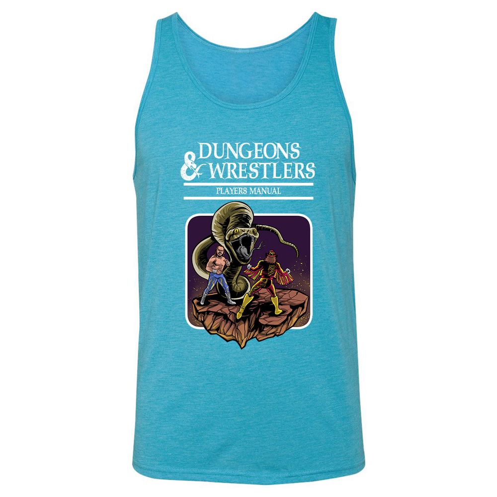 Unisex Jersey Tank - CG2PAPXW - Aqua Triblend - 3