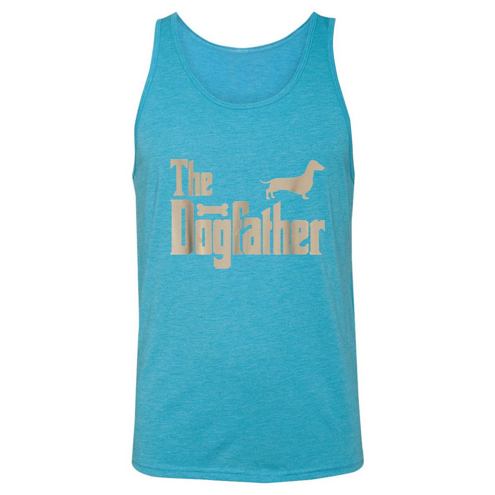 Unisex Jersey Tank - 81JMWH6H - Aqua Triblend - 3
