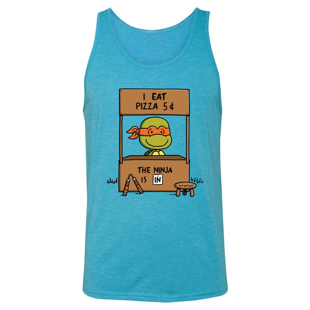 Unisex Jersey Tank - BA1SBJR2 - Aqua Triblend - 3