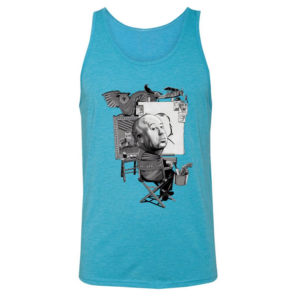 Unisex Jersey Tank - S1D4LX97 - Aqua Triblend - 3