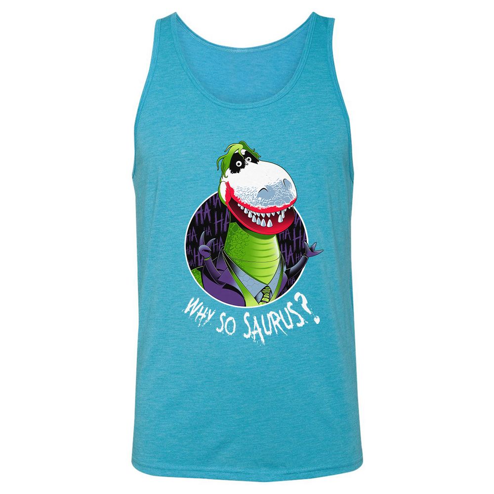Unisex Jersey Tank - S3LQLG1B - Aqua Triblend - 3
