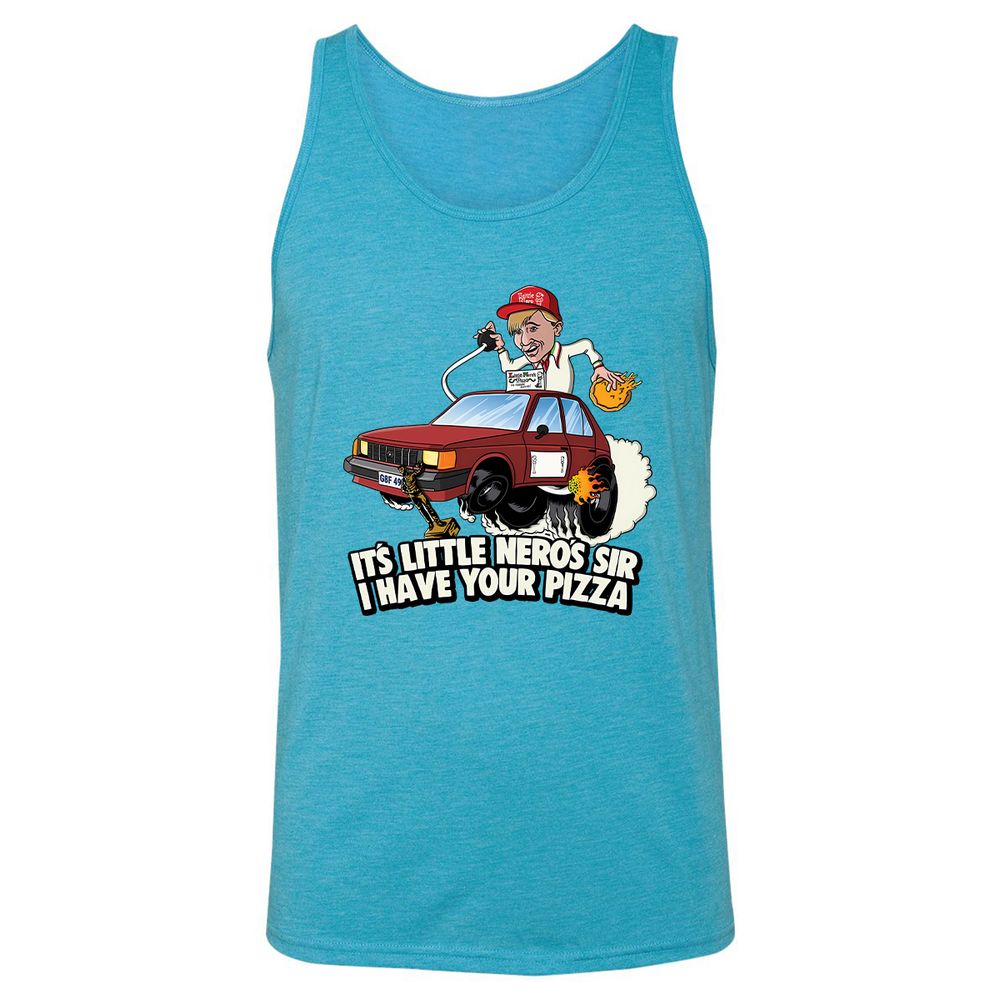 Little Nero's I have your pizza! - Aqua Triblend - 3