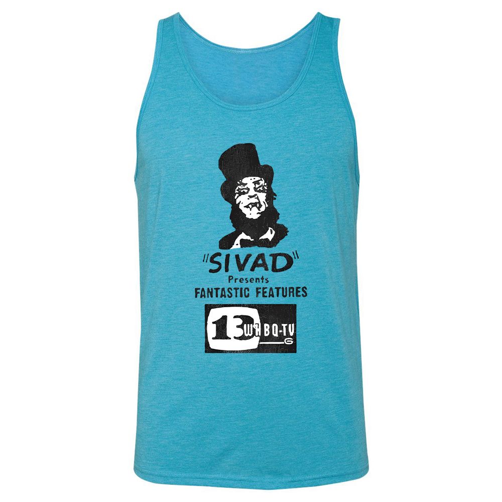 Unisex Jersey Tank - G2M2NEH8 - Aqua Triblend - 3