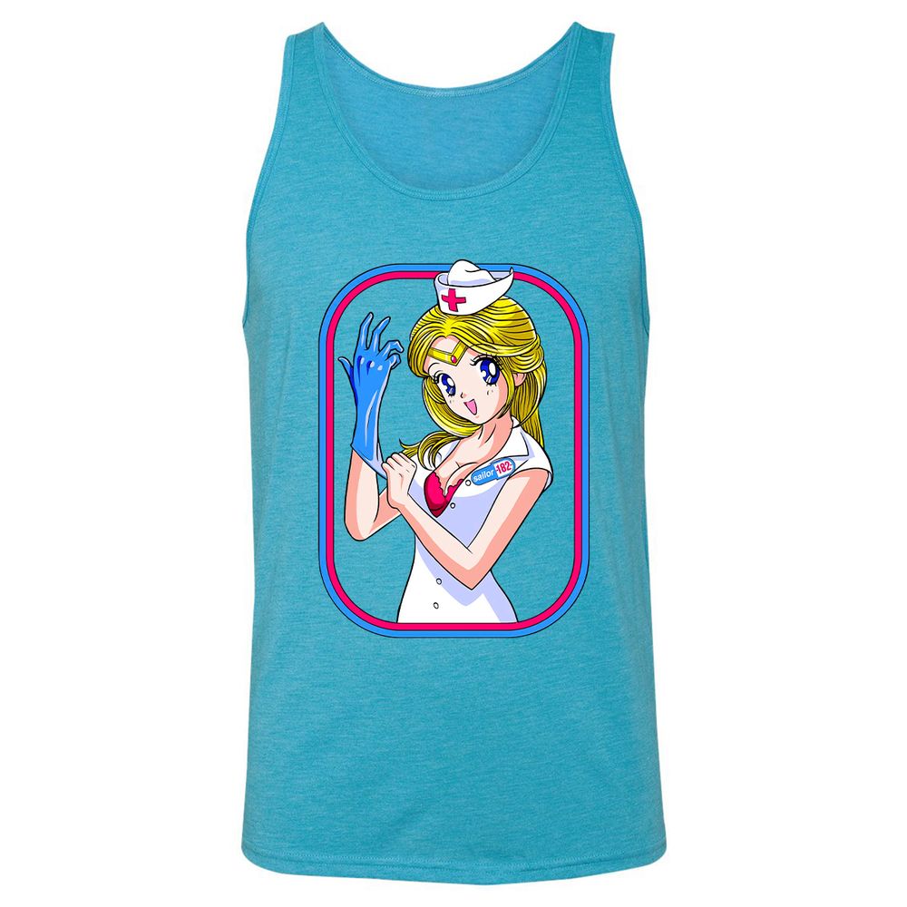 Unisex Jersey Tank - AEKV5A5T - Aqua Triblend - 3