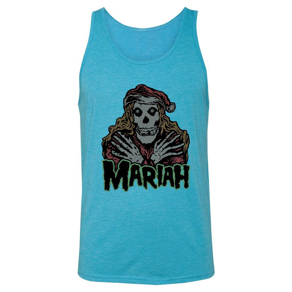 Unisex Jersey Tank - 7N8SVDK2 - Aqua Triblend - 3