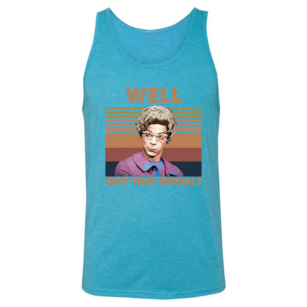 Unisex Jersey Tank - BWZKSGV6 - Aqua Triblend - 3