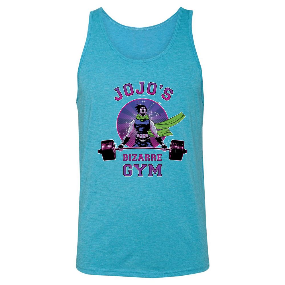 Unisex Jersey Tank - BDGU5AY5 - Aqua Triblend - 3