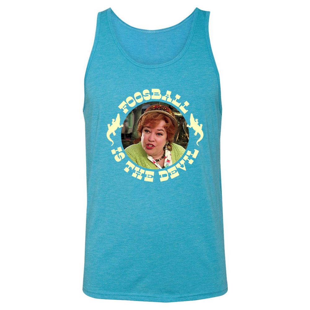 Unisex Jersey Tank - 84MRKPWX - Aqua Triblend - 3