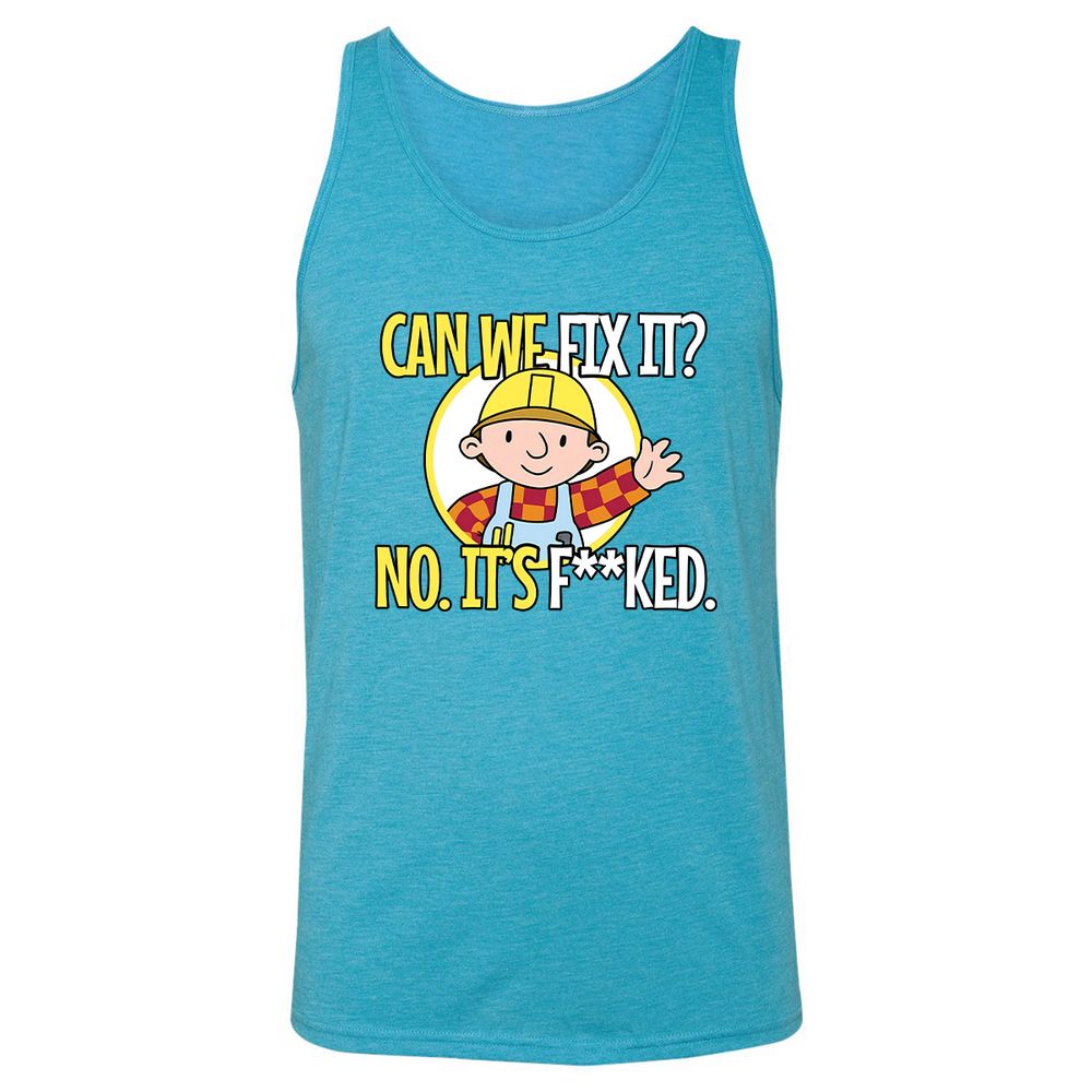Can We Fix It - Aqua Triblend - 3