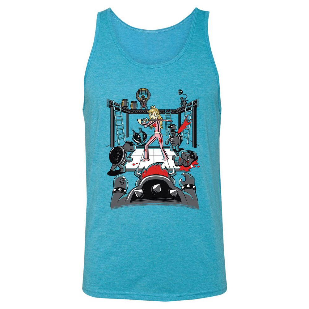 Unisex Jersey Tank - L6AJ1EKL - Aqua Triblend - 3