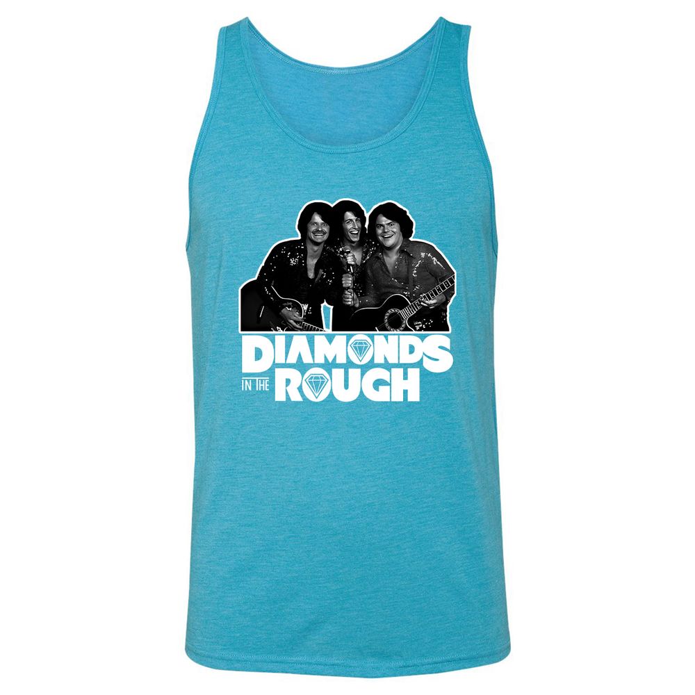 Unisex Jersey Tank - SNZW9XQ3 - Aqua Triblend - 3