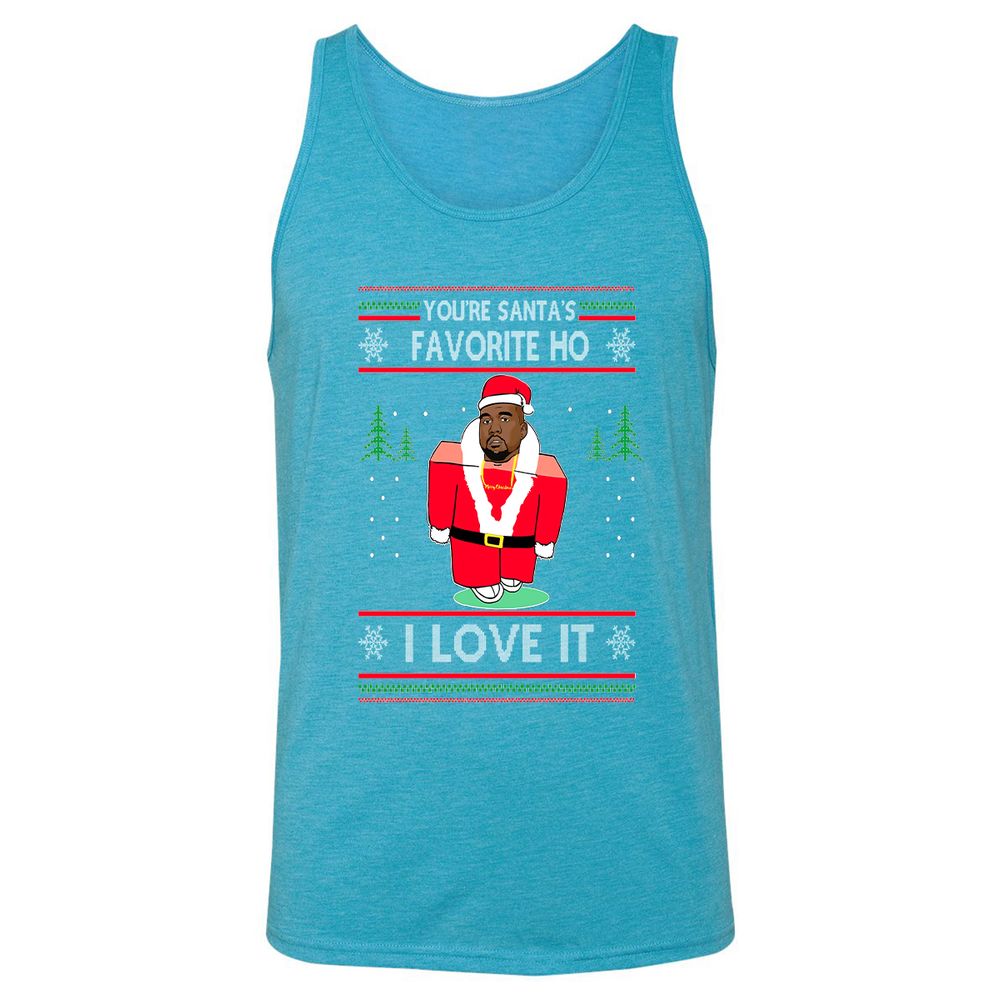 Unisex Jersey Tank - B6A349U7 - Aqua Triblend - 3