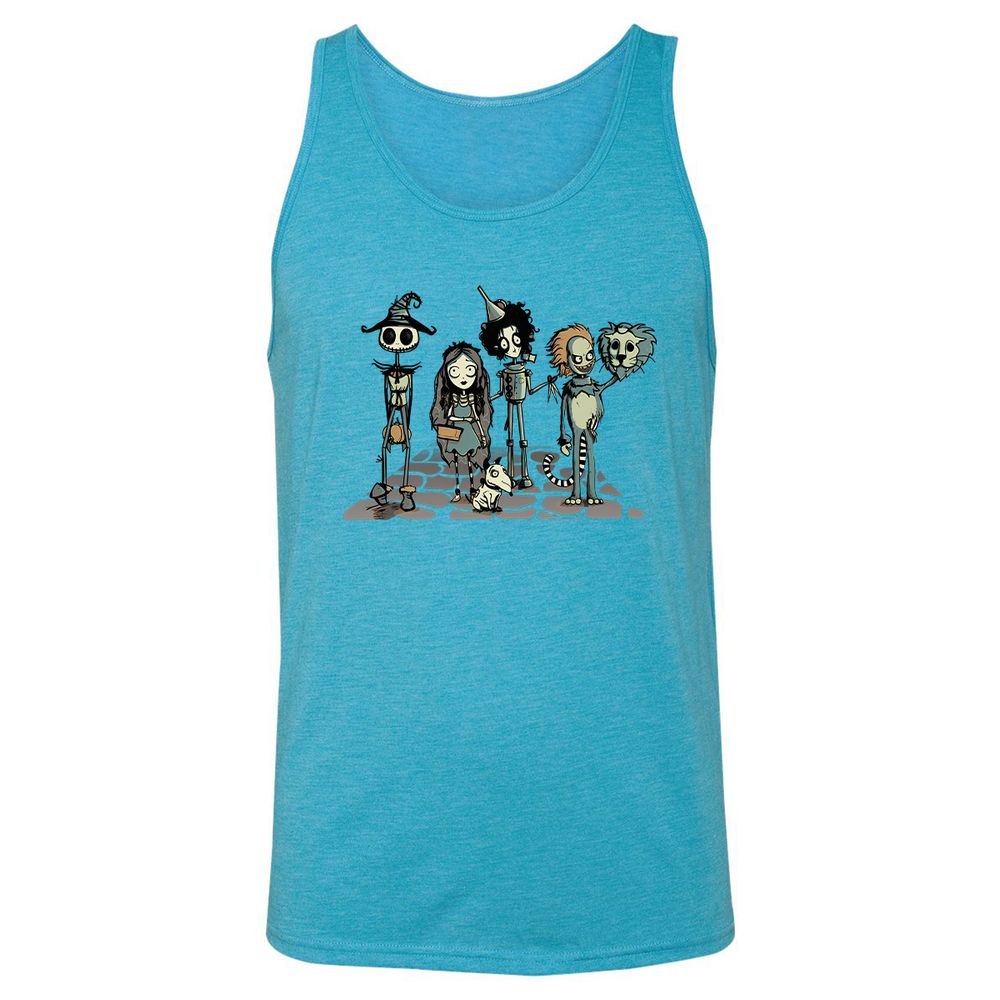 Unisex Jersey Tank - M1SLPTFJ - Aqua Triblend - 3