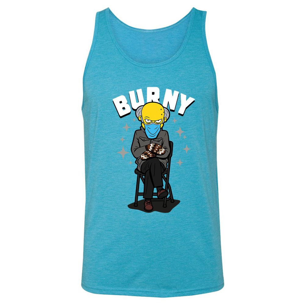 Unisex Jersey Tank - WR7X8XD6 - Aqua Triblend - 3