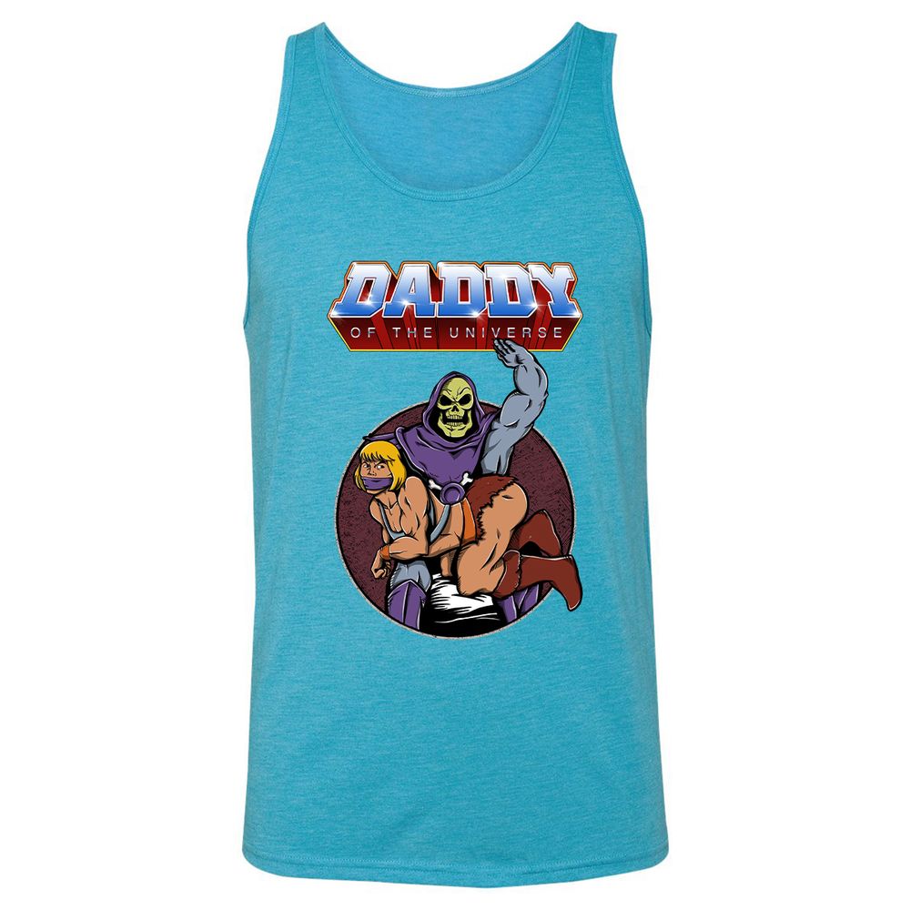 Unisex Jersey Tank - 9CNSDYWY - Aqua Triblend - 3