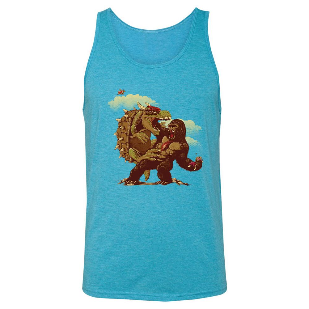 Unisex Jersey Tank - 9B3N24K7 - Aqua Triblend - 3