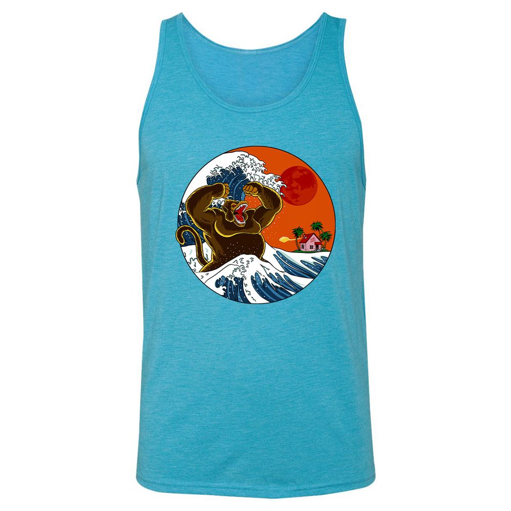 Unisex Jersey Tank - CBYLGKMY - Aqua Triblend - 3