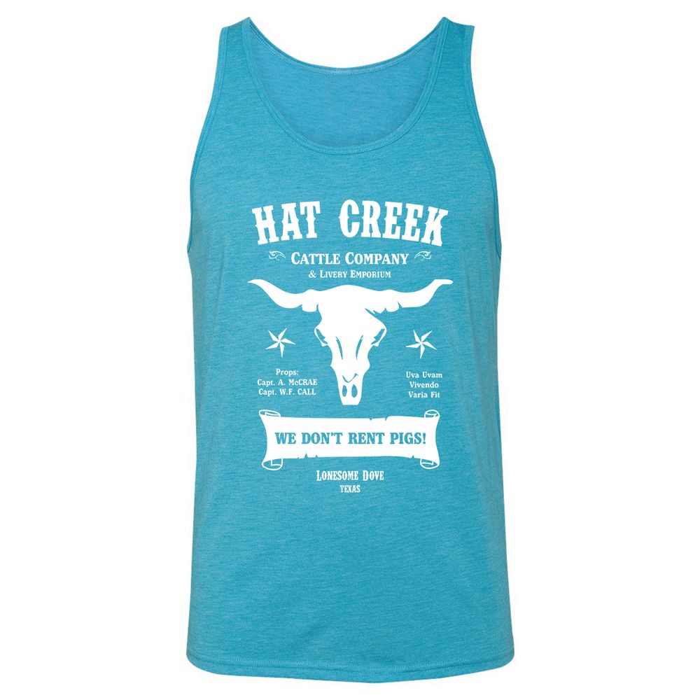 Unisex Jersey Tank - P88PEVU5 - Aqua Triblend - 3