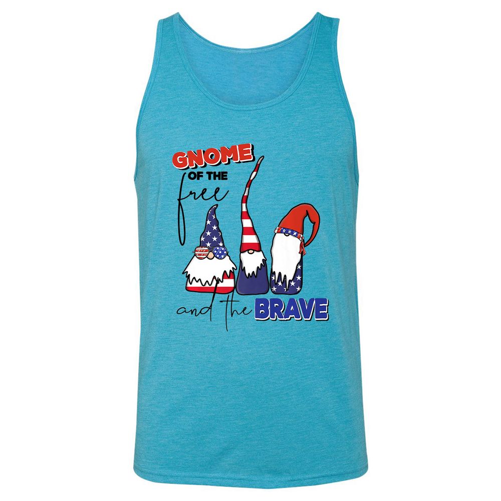 Unisex Jersey Tank - 6G4H29QN - Aqua Triblend - 3