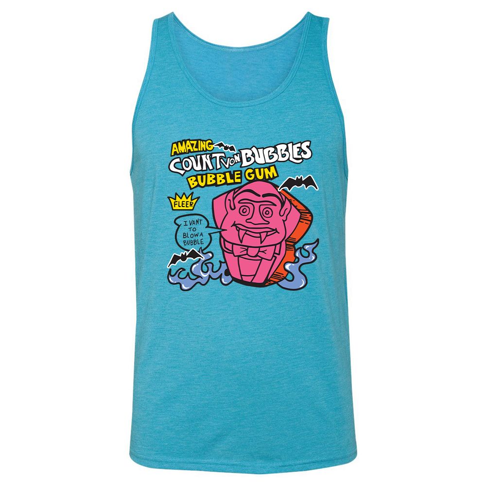 Unisex Jersey Tank - TD5M42MK - Aqua Triblend - 3