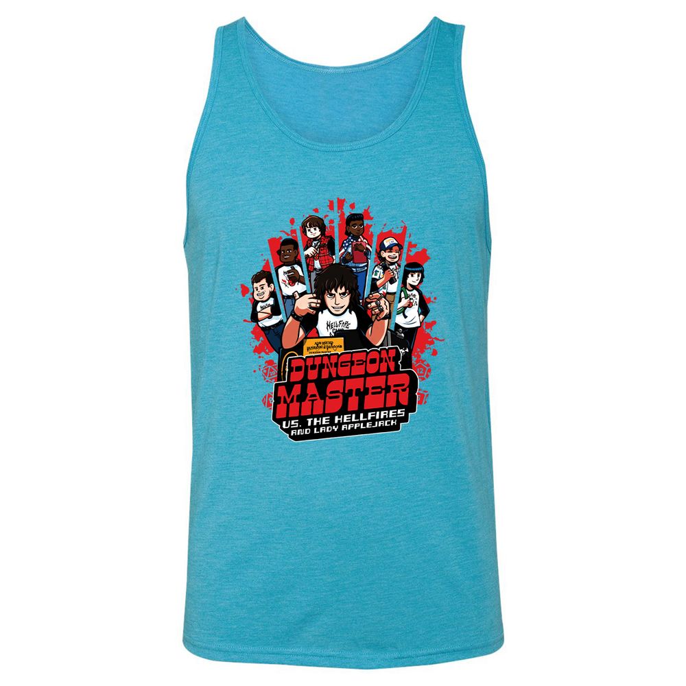 Unisex Jersey Tank - 8XNURX2J - Aqua Triblend - 3