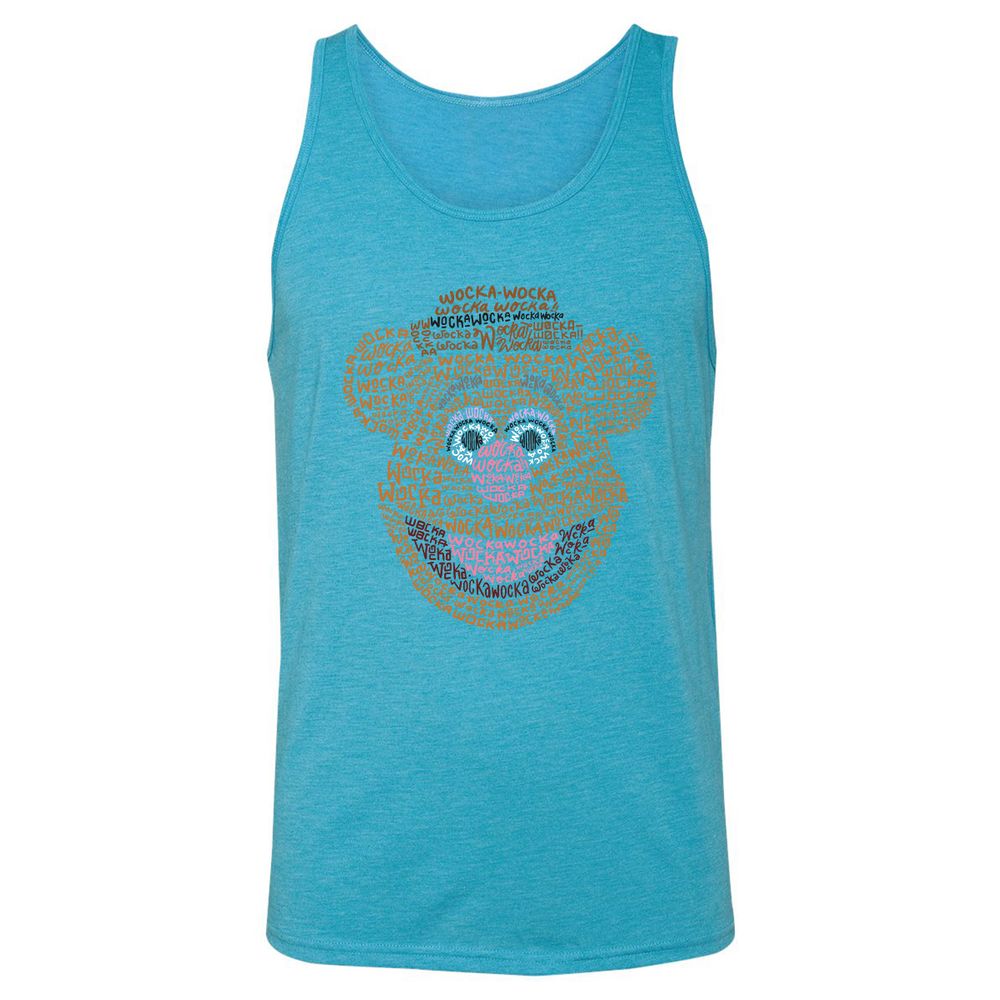 Unisex Jersey Tank - 33UC6WEL - Aqua Triblend - 3