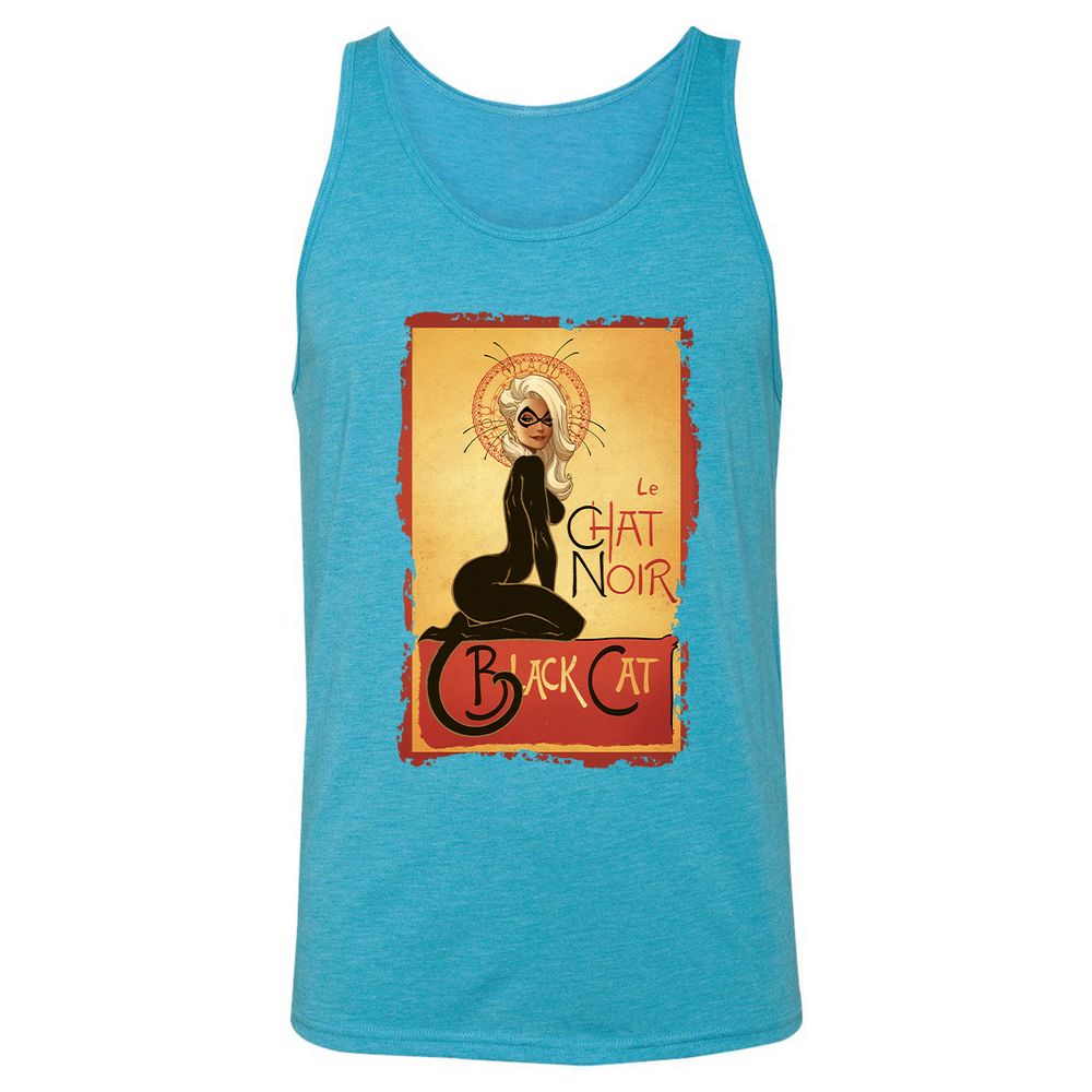 Unisex Jersey Tank - 36UV5B5G - Aqua Triblend - 3
