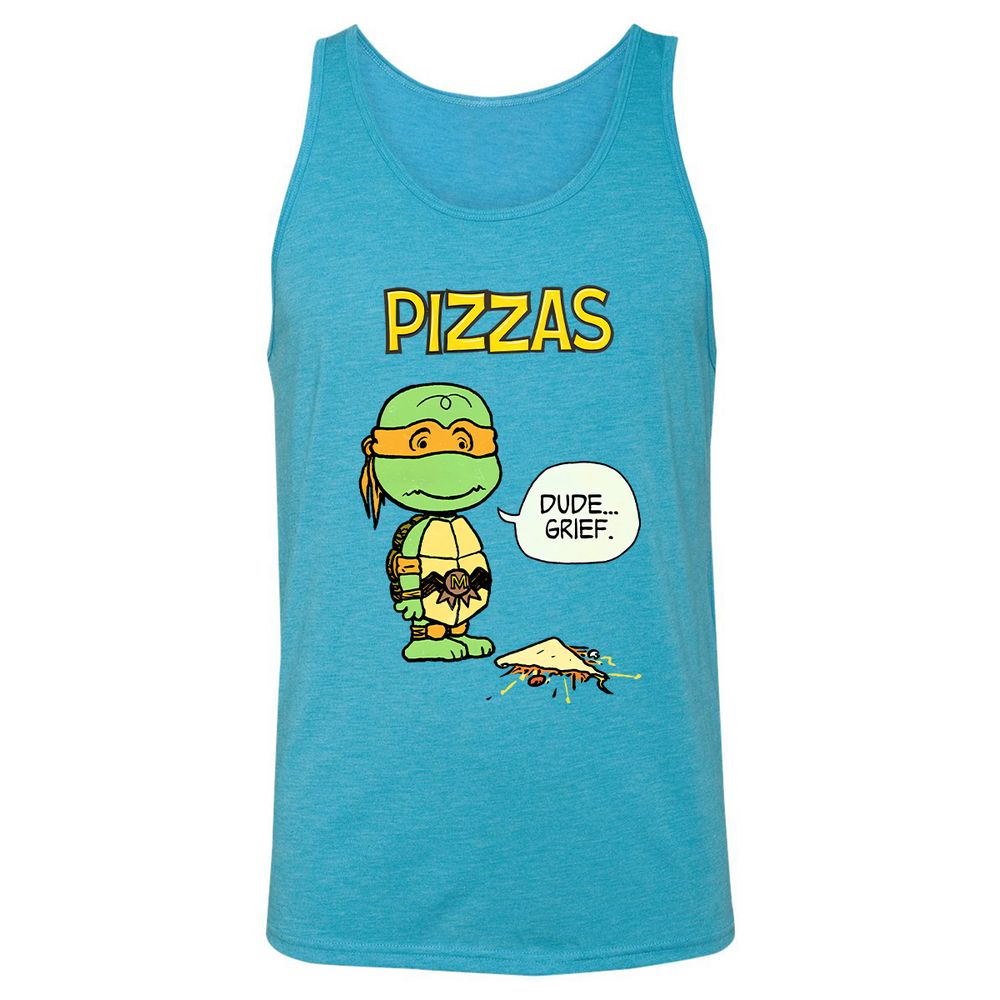 Unisex Jersey Tank - XF5U1ZB5 - Aqua Triblend - 3