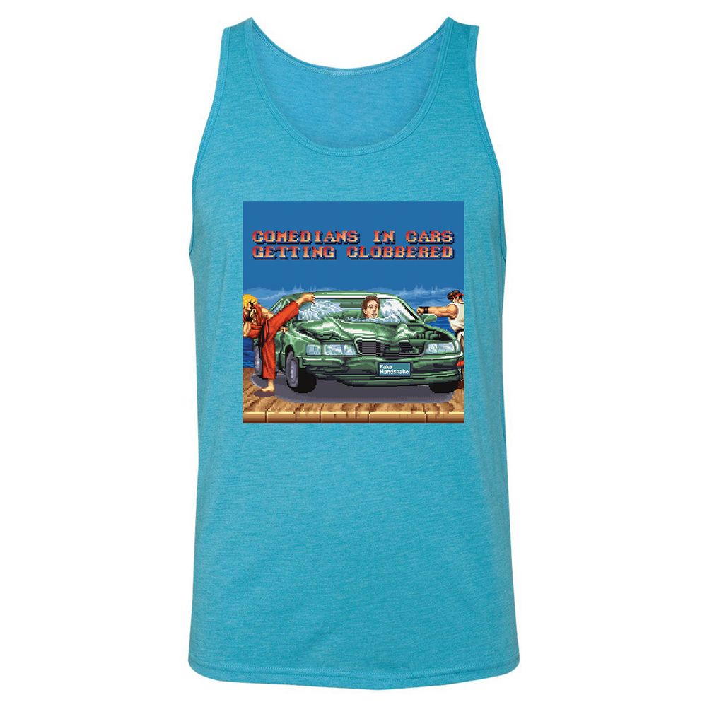 Unisex Jersey Tank - RRBKKYK9 - Aqua Triblend - 3