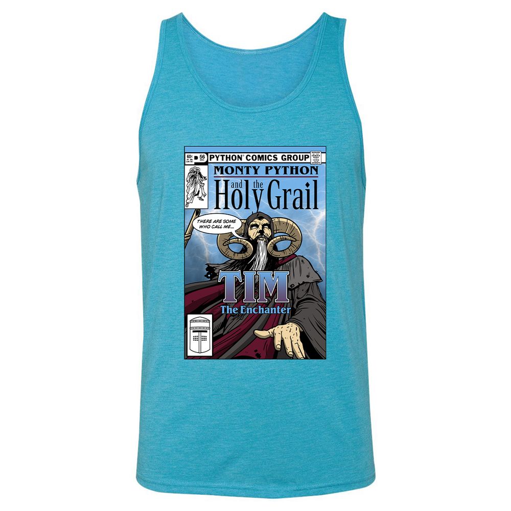 Unisex Jersey Tank - GP1U5YU9 - Aqua Triblend - 3