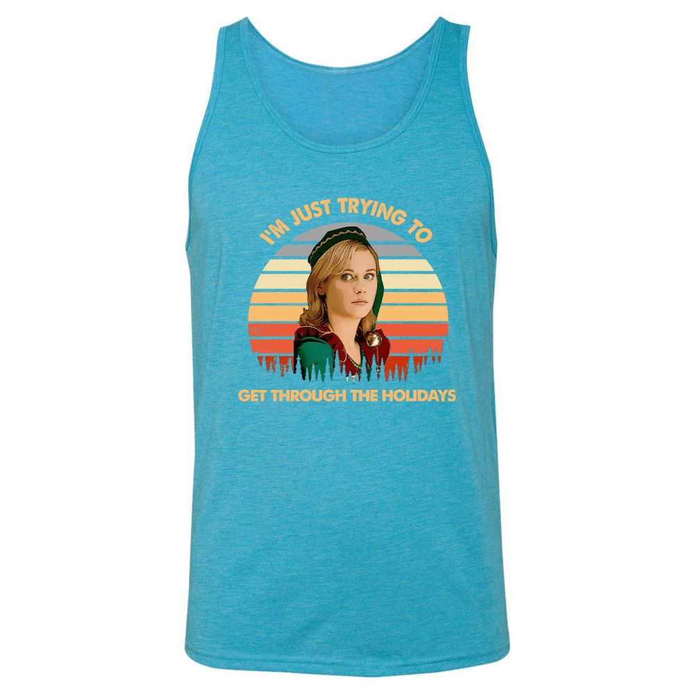 Unisex Jersey Tank - LSKCUKP7 - Aqua Triblend - 3