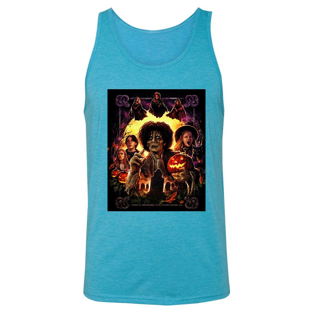Unisex Jersey Tank - 43CNFBDA - Aqua Triblend - 3