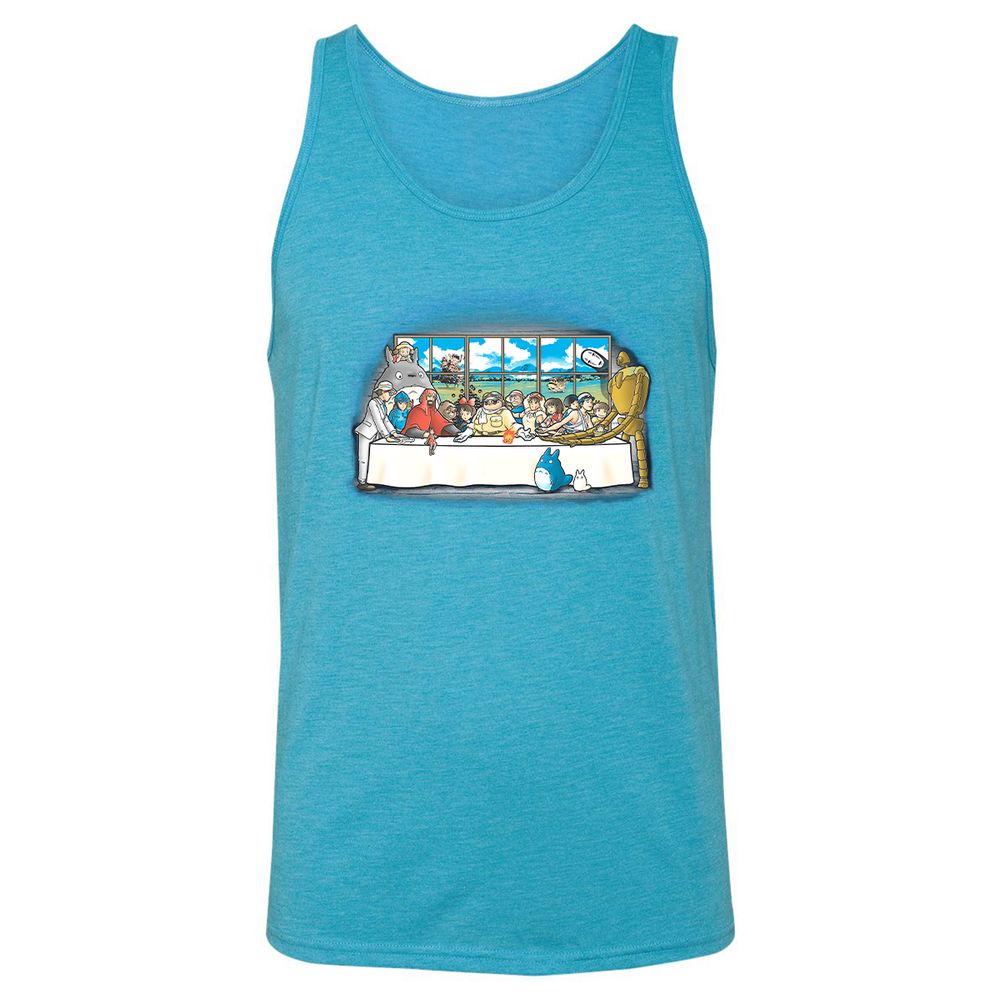 Unisex Jersey Tank - E2Z916XS - Aqua Triblend - 3