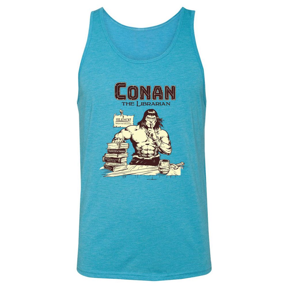 Unisex Jersey Tank - A61D9G3K - Aqua Triblend - 3
