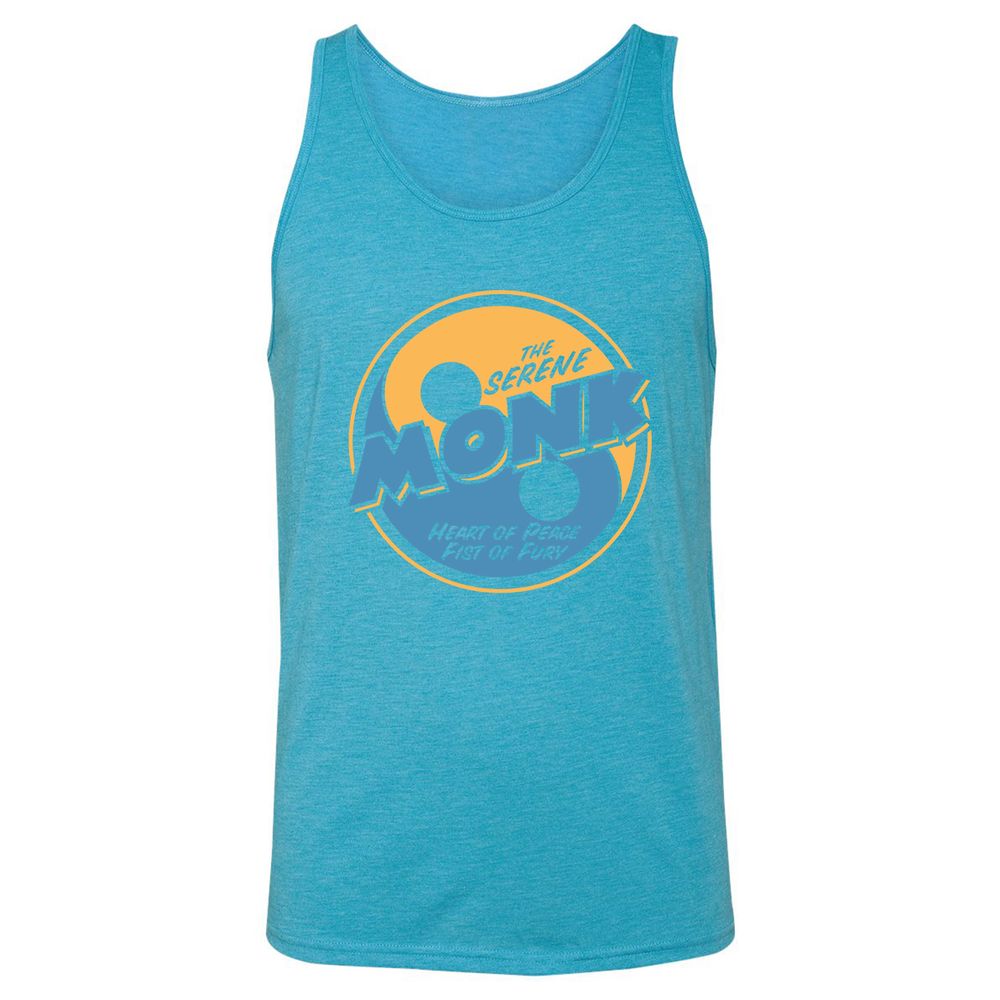 Unisex Jersey Tank - P7XMJD5F - Aqua Triblend - 3