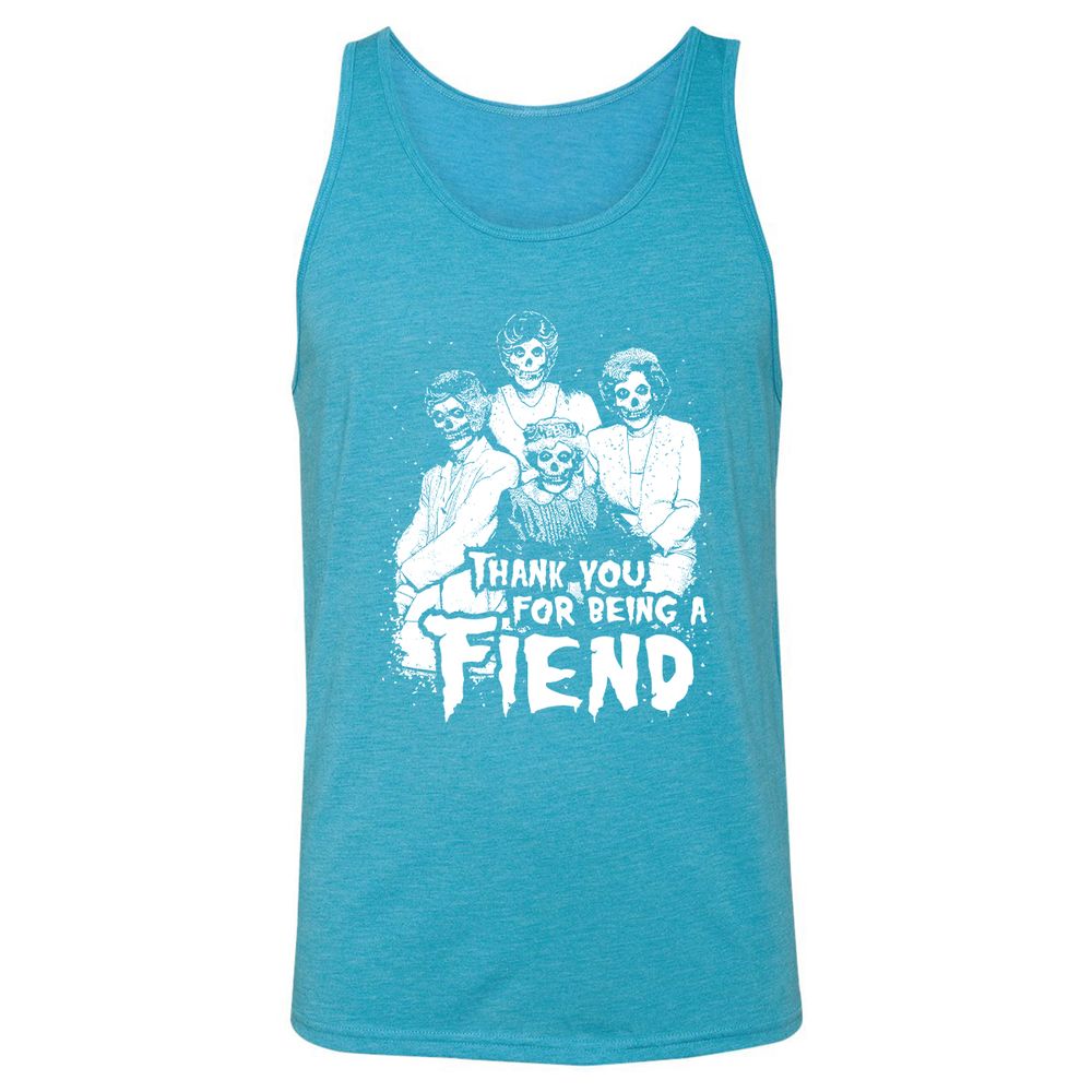 Unisex Jersey Tank - GHBPQ4NB - Aqua Triblend - 3