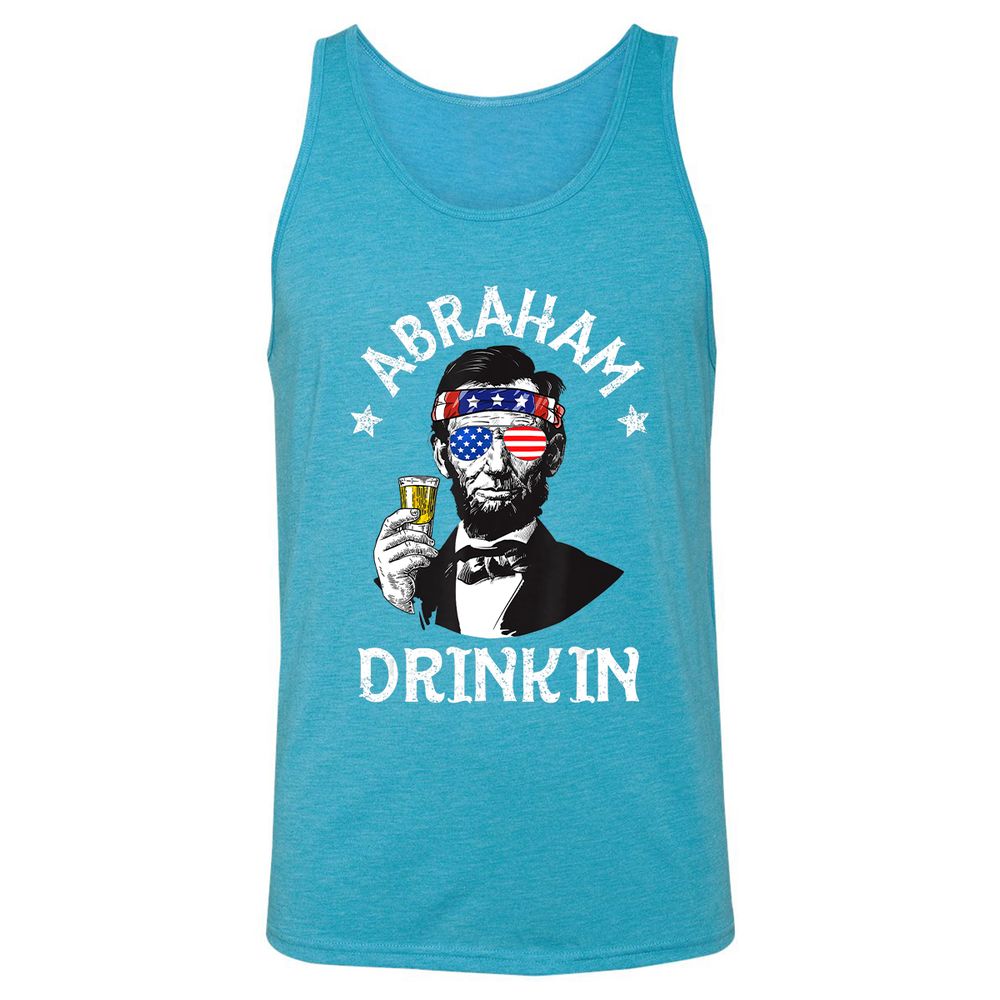 Unisex Jersey Tank - EWDSPRUN - Aqua Triblend - 3