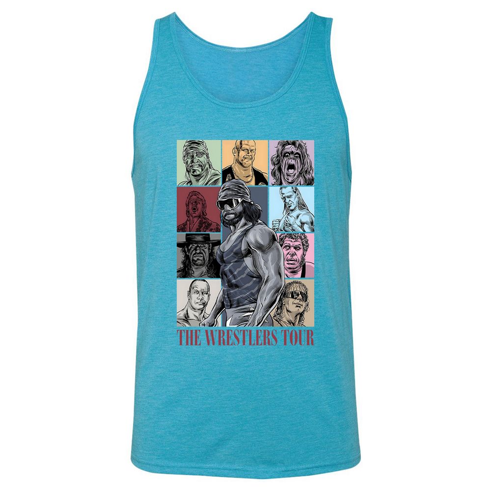 Unisex Jersey Tank - AGQPCE2C - Aqua Triblend - 3