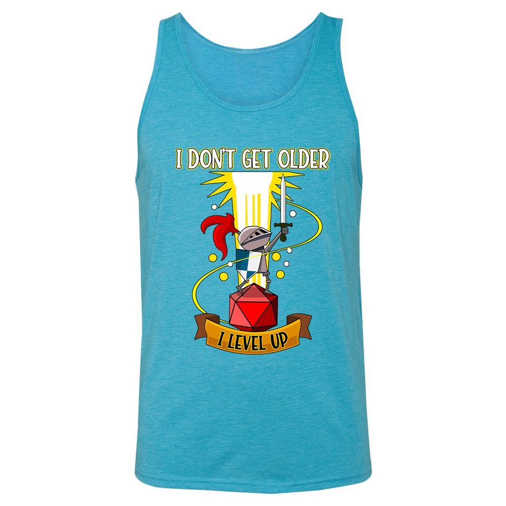 Unisex Jersey Tank - 2JV7ME12 - Aqua Triblend - 3